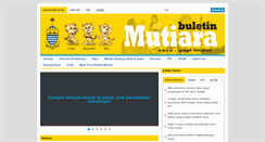 Desktop Screenshot of buletinmutiara.com